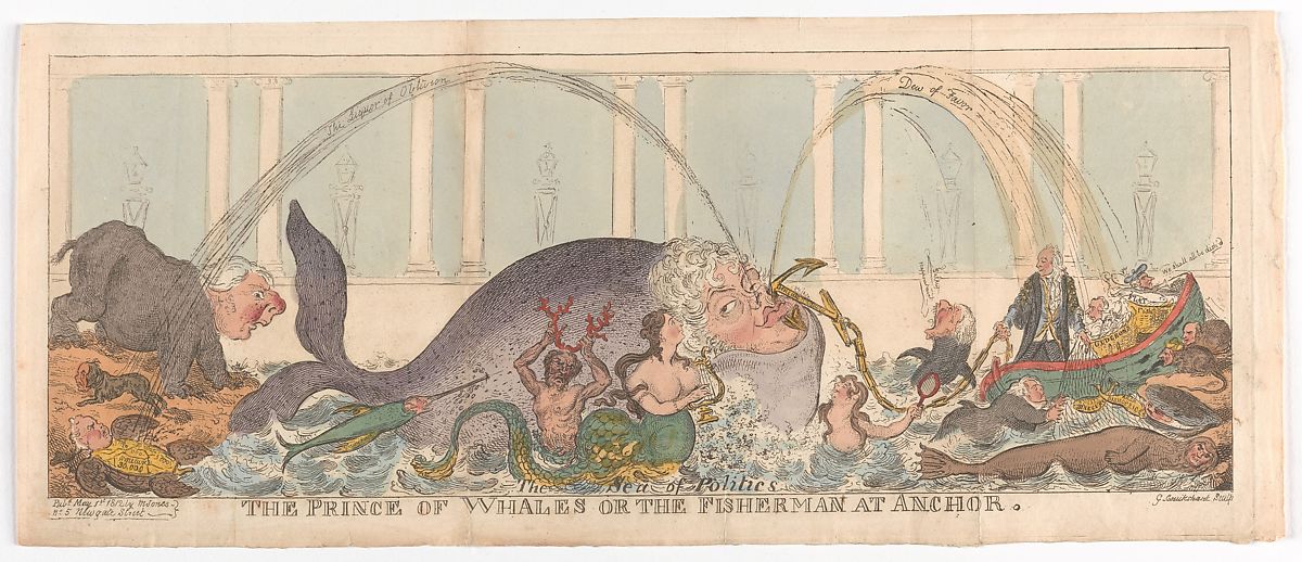 Le prince des baleines ou le pêcheur à l'ancre.